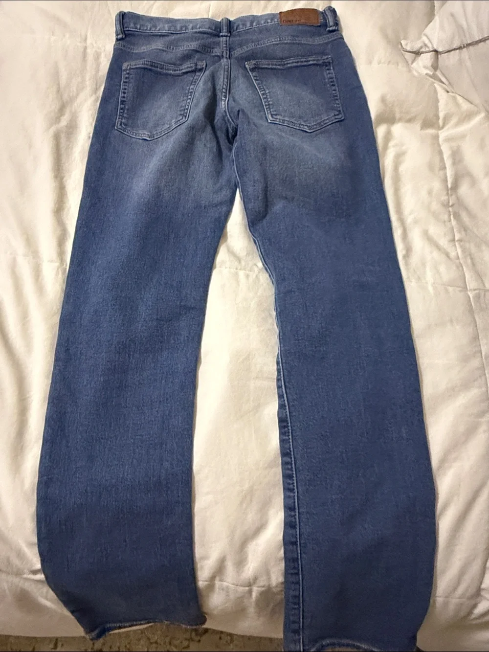 Boys Slim Classic Light Blue Straight-Leg Jeans